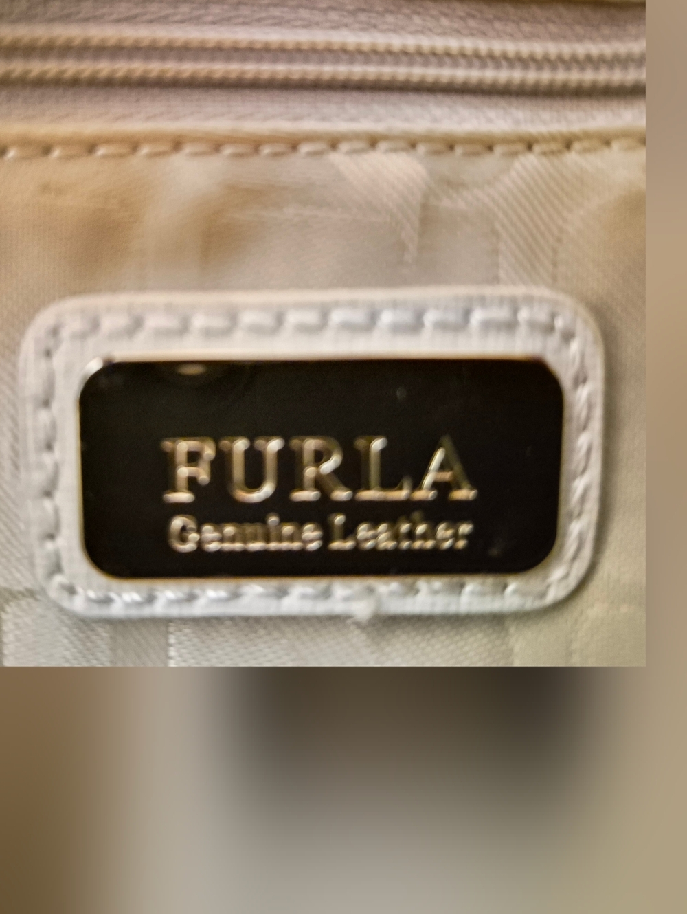 Furla White Satchel Crossbody Bag - Picture 14 of 16